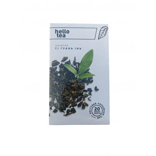 Чай Hello Tea зелёный Ти Гуань Инь 20 п